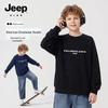 JEEP Boys' Casual Crewneck Pullover Sweatshirt