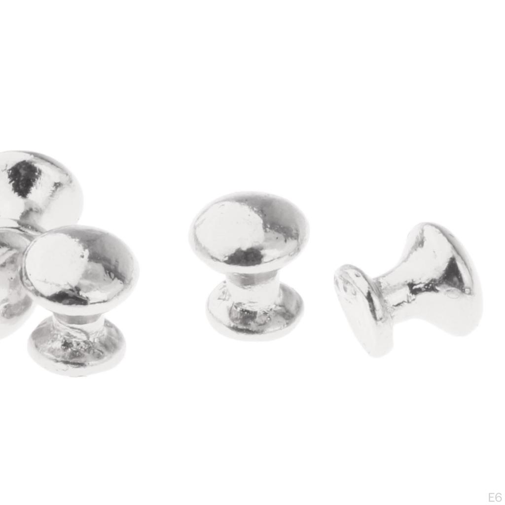 1:12 Scale Dollhouse Door Knobs Miniature Pull Handle Children's Simulation Toy Simple Playset