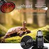 Ceramic Heat Lamp for Reptiles: No-Light Terrarium Heater with Temperature Control for Tortoises and Lizards.