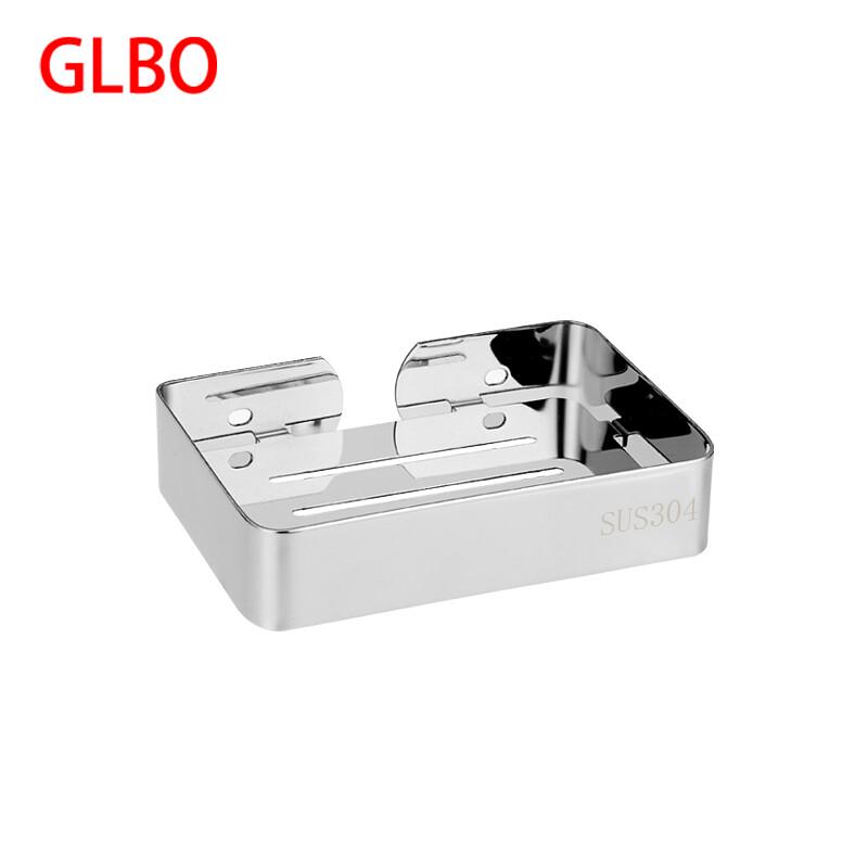 GLBO 304 Stainless Steel Punch-Free Wall-Mounted Soap Holder