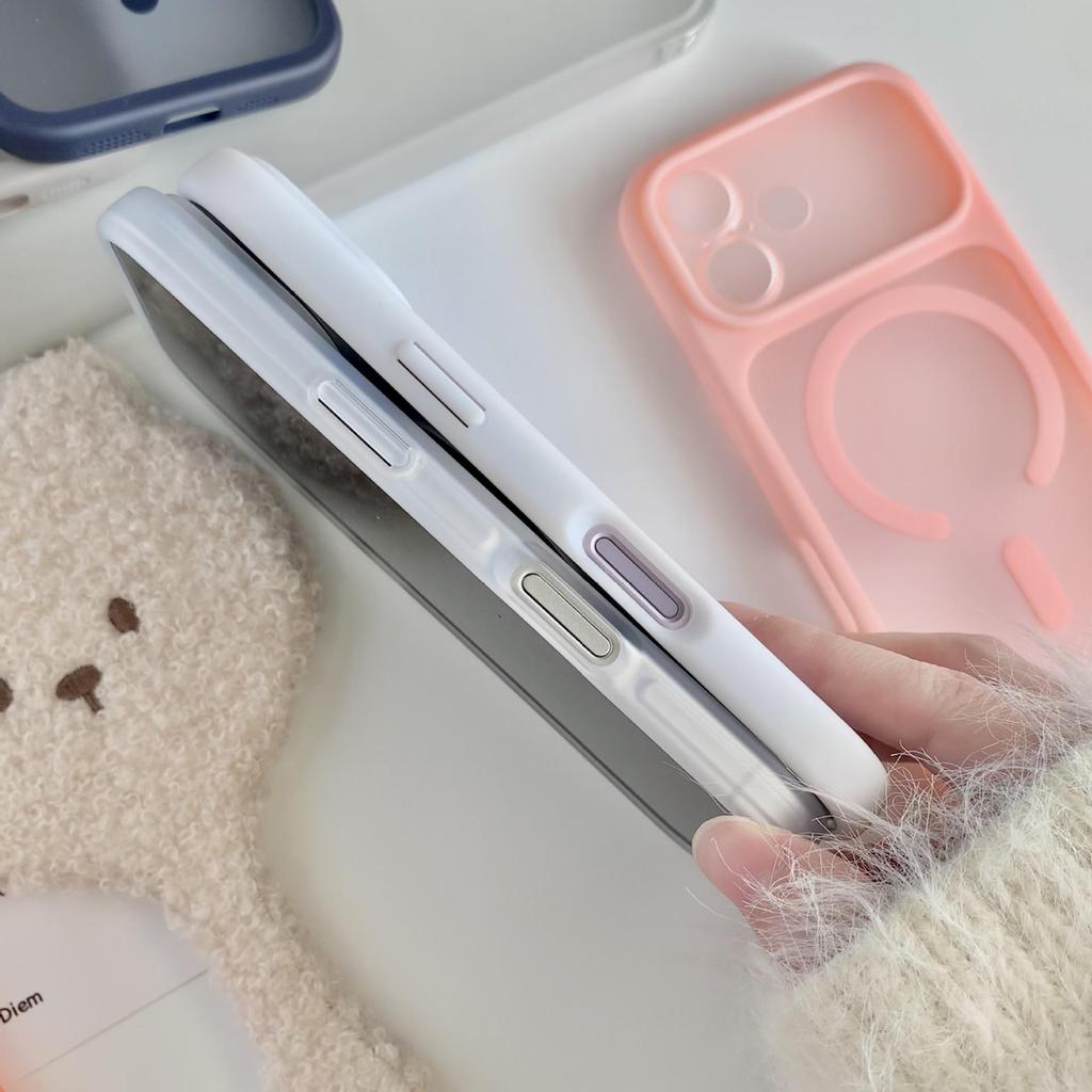 Magnetic Matte Detachable Lens Case for iPhone 17 Pro Max, Skin-Feel, Fits Apple 16 to 15 Models