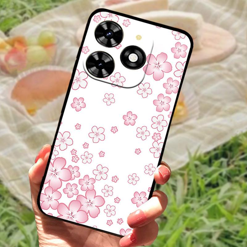 For Tecno Spark 20 20C Case Cover Silicone Soft Marble Black Bumper Funda Coque for Tecno Spark 20 Pro Protective Shells Spark20