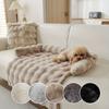 Winter Comfort Dogs Bed Imitation Rabbit Hair Pets Mat Warm Thickened Puppy Kitten Sofa Mat Anti Slip Soft Cat Nest Pet Supplies