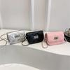 2025 Women's High-End Mini Crossbody Coin Purse with Silver Chain