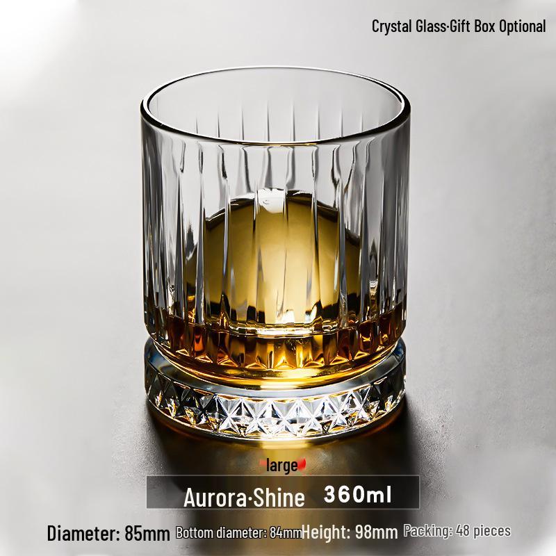 Europäisches High-End Verdicktes Whiskey- und Bierglas