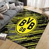 BVB09 Flannel Pattern Square Carpet,Area Rug,Carpet Rug for Living Room Bedroom Sofa Playroom Decor,Non-slip Floor Mat