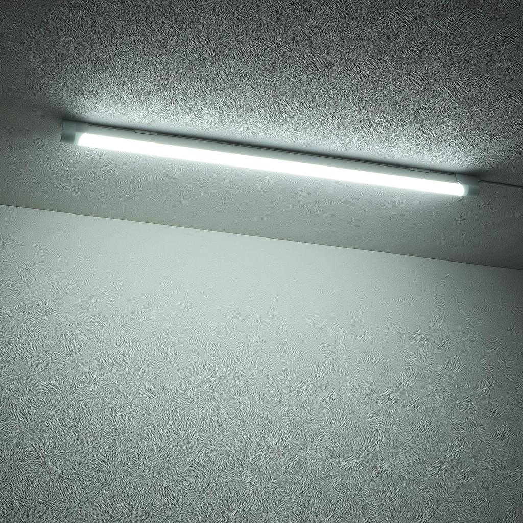 OHM LED Eco Slim Tube Light, Outlet Type, 20W, Daylight, OHM Electric, LT-NLET20D-HC, 06-4041