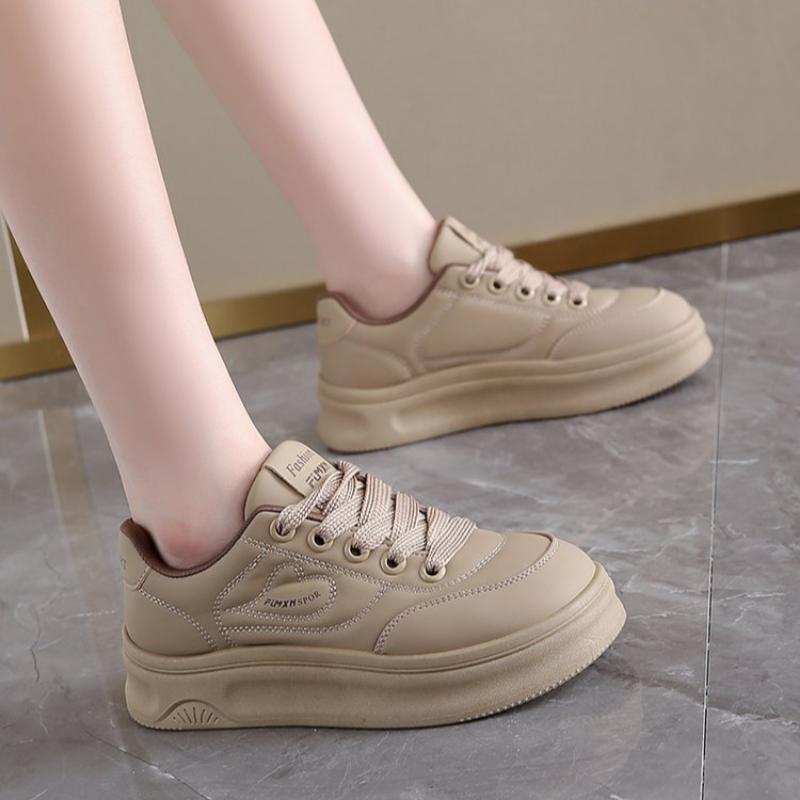 Spring, Summer, Autumn and Winter Women's Shoes Women's Sneakers Increase Height, Comfortable and Wear-resistant Sports Casual Shoes