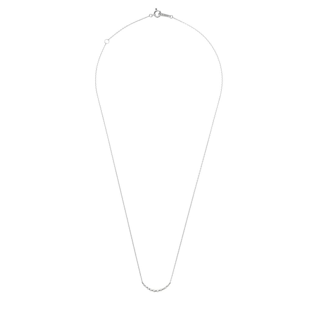 Necklace K10 White Gold Diamond Lure AJBN136340DI [Vendome Aoyama] [Official]
