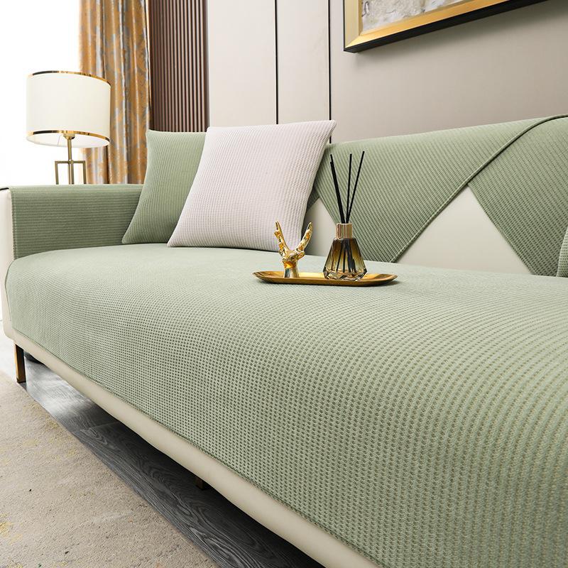 Dust-Proof Sofa Cushion Four Seasons Universal Non-Slip One-Line Butt Seat Cushion Affordable Luxury Style Simple Winter Cover Cover Cloth