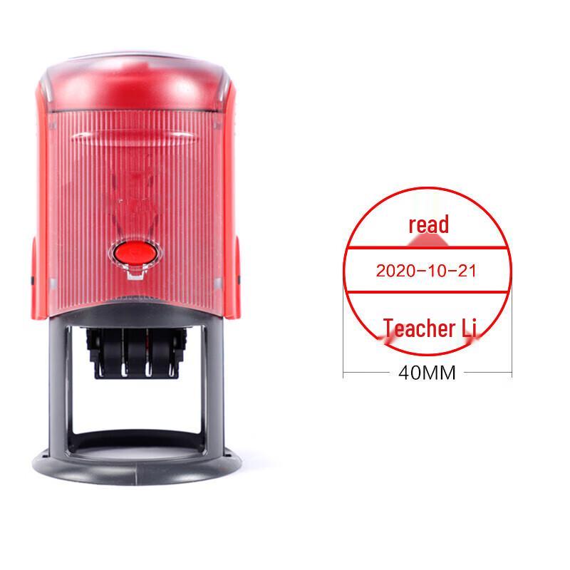 Automatic Adjustable Date Stamp for Teachers