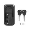 Electric Bike Battery Case Lock with Key Bike Battery Lock Connection Board Cover Charging Port Part Easy To Install