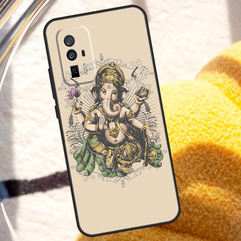 Lord Ganesha Case For POCO X3 X4 X5 X6 Pro M5s M6 F3 F5 Xiaomi 14 13 Ultra 12 Lite 11T 12T 13T Pro Cover