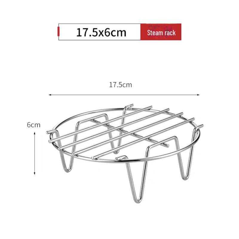 

Подставка для варки на пару из нержавеющей стали 304 для овощей и булочек — универсальная, подходит для скороварок
