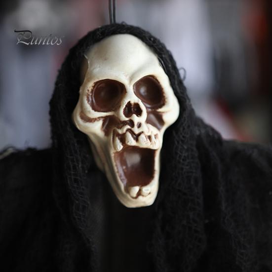 Halloween-Hängegeist-Dekor, breite Anwendung, vielseitiger, realistischer, multifunktionaler Anhänger für Partys, Spukhäuser