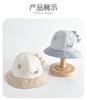 Spring and Summer Children's Hats, Pure Cotton, Outdoor Windproof and Sunshade, Student Basin Hats, Brim Sunshade, Fisherman Hats