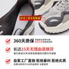 Suction film sole leather women's shoes 2025 spring new versatile platform sneakers women's casual high-value dad shoes women