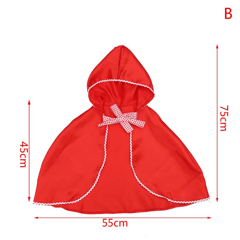 

Костюм Красной Шапочки Накидка Наряд на Хэллоуин Накидка Косплей Плащ Принцессы Для Женщин И Девочек Праздничные Костюмы