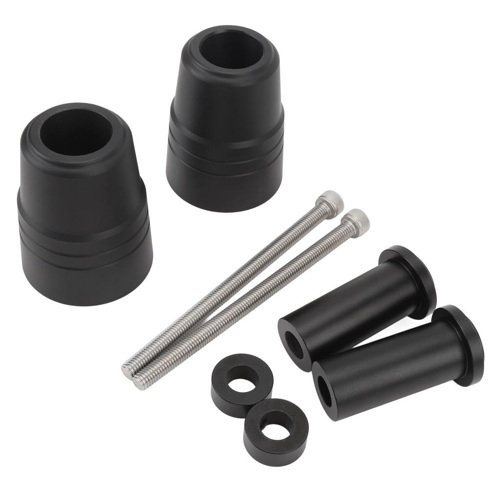 2PCS Motorcycle Frame Slider, Aluminum Alloy Anti Crash Protector, Replacement for Aprilia SR GT200