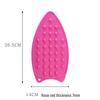 Tappetino da stiro pieghevole in silicone a tinta unita per uso domestico, 73 g Tappetino isolante