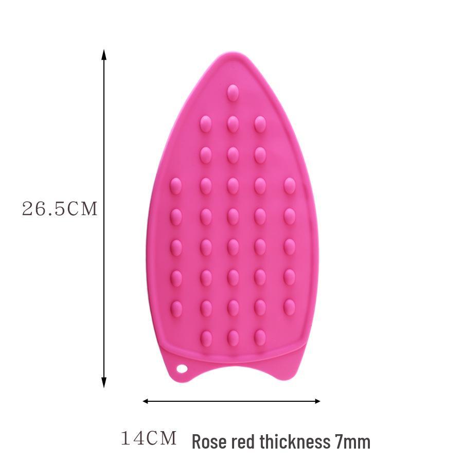 Tappetino da stiro pieghevole in silicone a tinta unita per uso domestico, 73 g Tappetino isolante