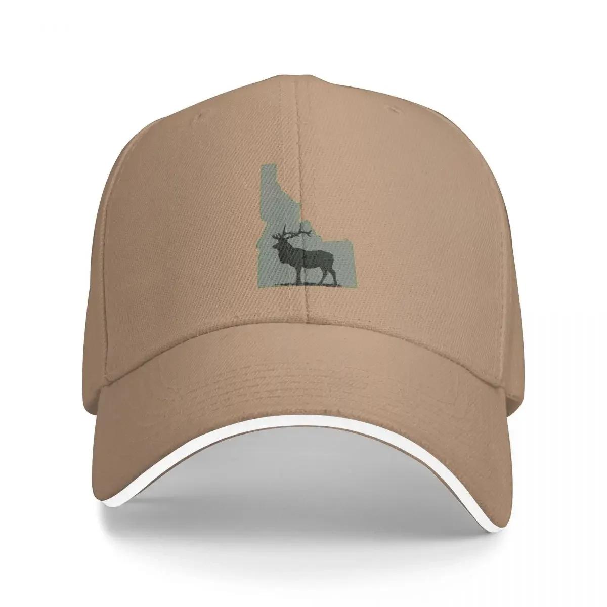 Idaho - Elk Baseball Cap Anime Golf Cap New In Hat Designer Man Women s