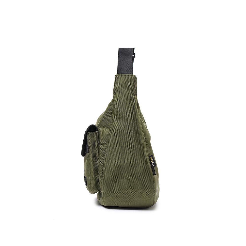 The Earth Cordura Ballistic Crossbody Bag - Olive