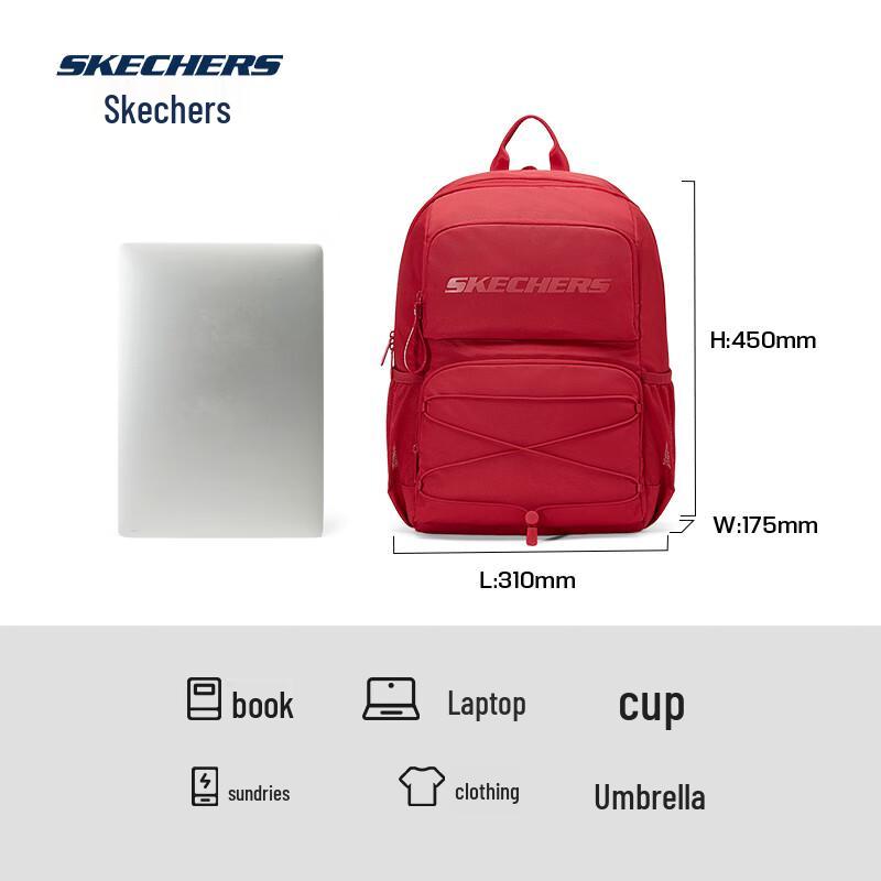 Skechers L125U085 Unisex Water-Resistant Backpack