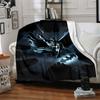 1pc Batman, Superhero Blanket Lightweight Flannel Throw For Sofa, Bed, Travel, Camping, Livingroom, Office, Couch, Chair, And Bed
