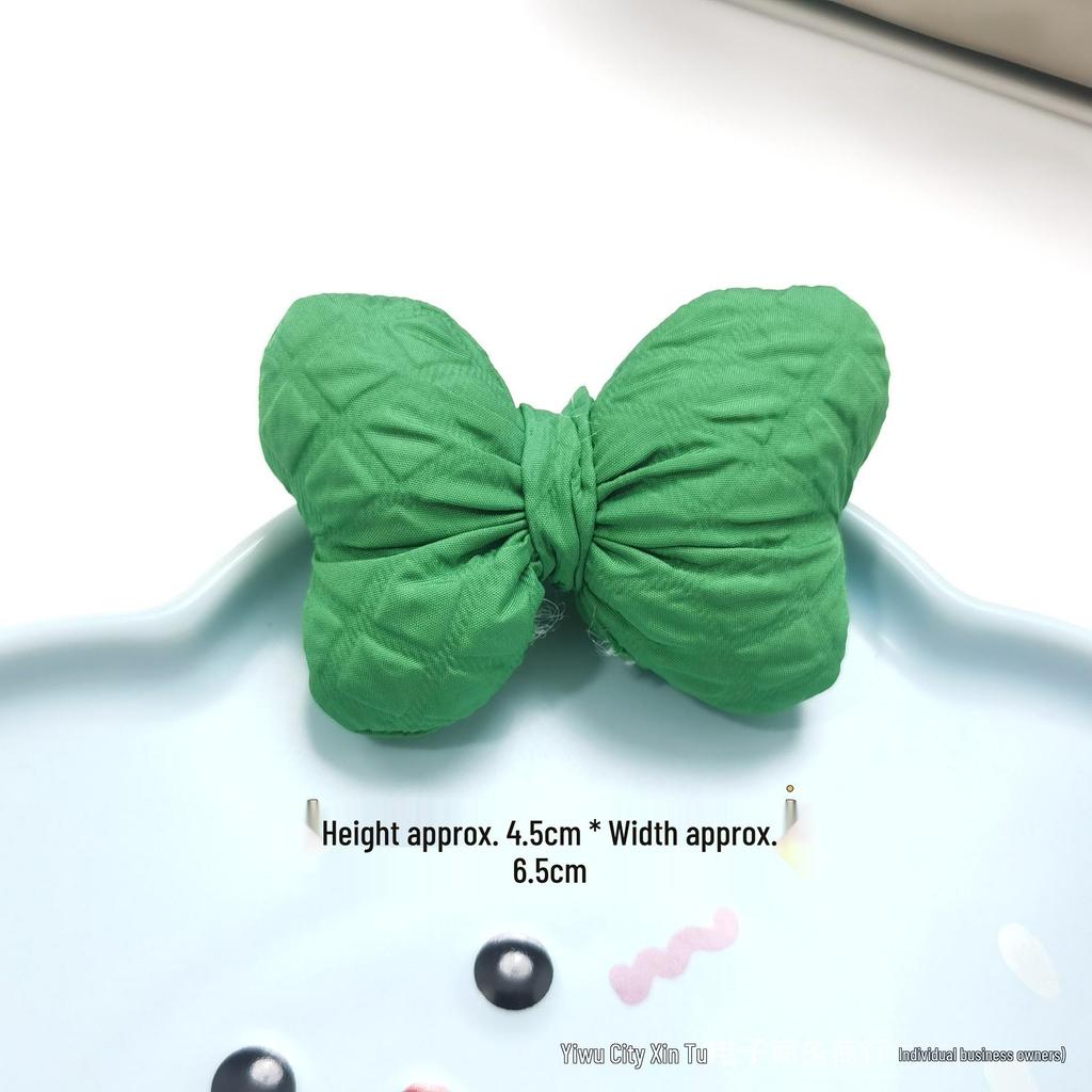Korean Fabric Cotton Bow Knot Hair Clip & Doll Accessories for Kids