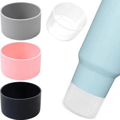 Silicone Insulated Cup Protective Sleeve For 40oz 30oz 20oz Water Bottle Silicone Boot Bottom Sleeve Cover Non-Slip Cup Sleeve