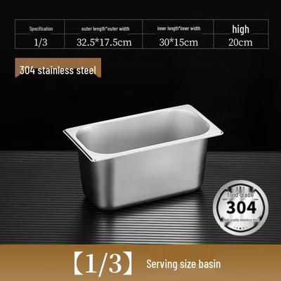 304 Stainless Steel Gastronorm Food Pan