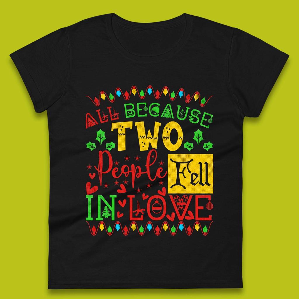 Love Christmas Womens T-Shirt Mens Tops Tees Unisex