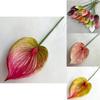 Sztuczne Anthurium Dekoracja Ślubna Hotelowa Restauracyjna Ozdoba Biurkowa