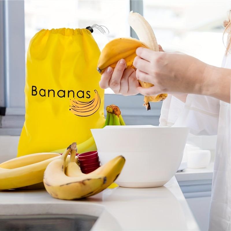 Vegetable Storage Bags, Reusable Prevent Ripening Produce Bags, Durable Banana Storage Freshness Bag, Lightweight Refrigerator Fruit Bags
