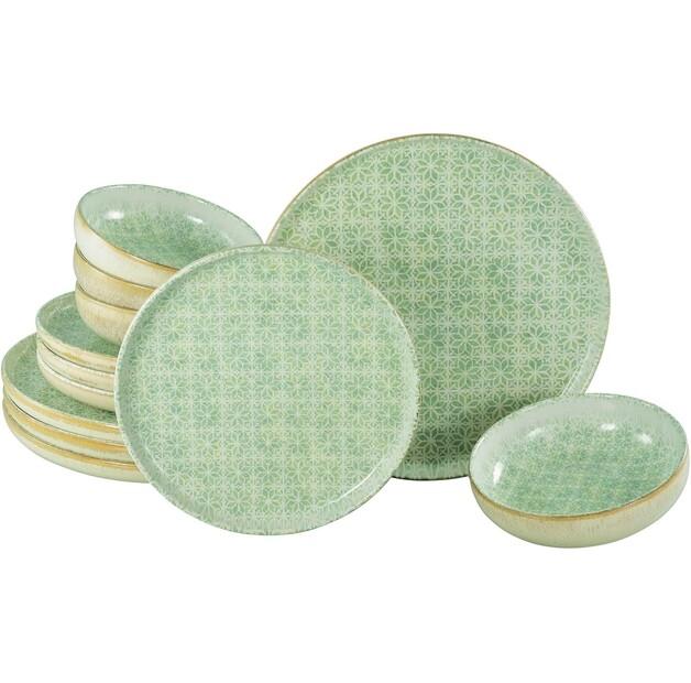 

Сервиз CreaTable Uno Emiliana зеленый, 12 шт (24085)