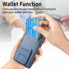 For Samsung Galaxy A06 4G Case Card Holder Carbon Fiber Texture Leather Coated TPU Phone Cover