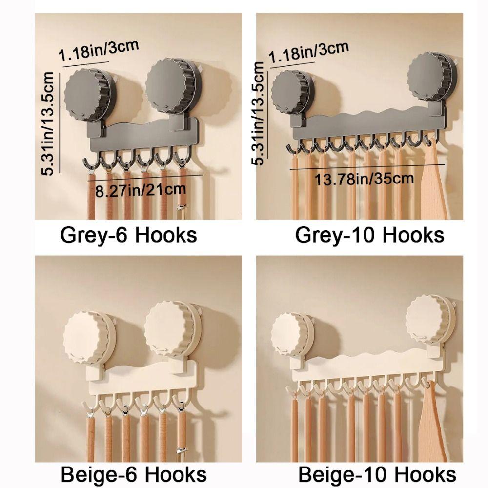 Punch-free Suction Cup Hook Reusable Robe Coat Hangers Clothes Storage Hook  Kitchen