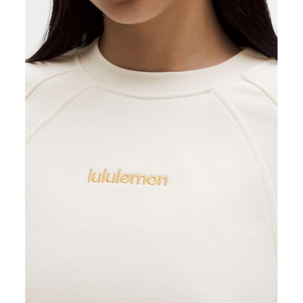 Lululemon Lunar New Year Scuba Oversized Pullover Light Ivory