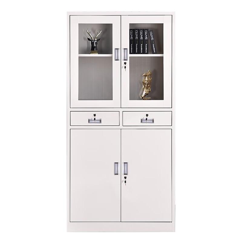 Steel Two-Drawer Locking File Cabinet