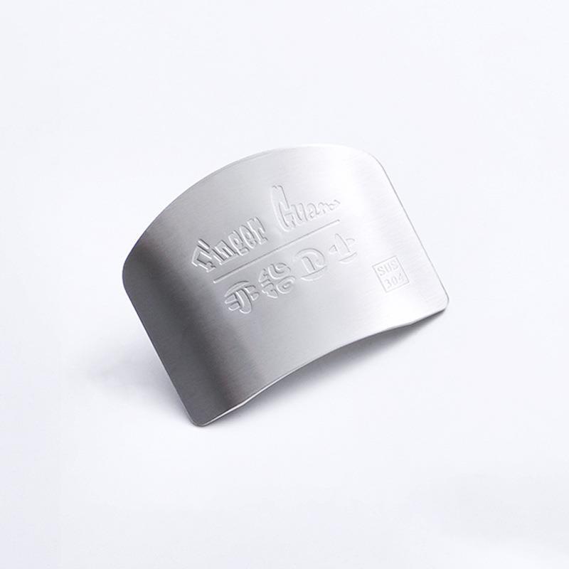 Finger Guard Safe Cutting Heavy Duty Stainless Steel Anti Cut Shield Anti Slip Grip Cooking Kitchen Tool Hand Protector