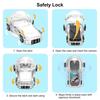 For Insta360 X5 PULUZ Quick Release 60m Waterproof Sealed Diving Case (Transparent)