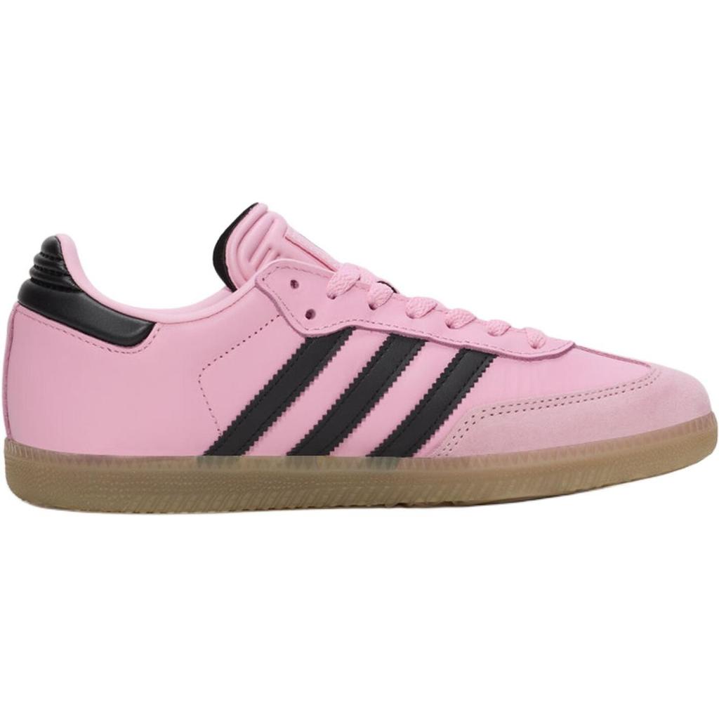 Adidas Lionel Messi X Samba K Inter Miami CF - Debossed Home Kit Kids Sneakers Pink Light-Pink Core-Black JR0424