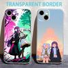 Frieren C-Cute Black Shell Phone Case For iPhone17,16,15,14,13,12,11 Plus,Pro Max Soft Transparent Cover