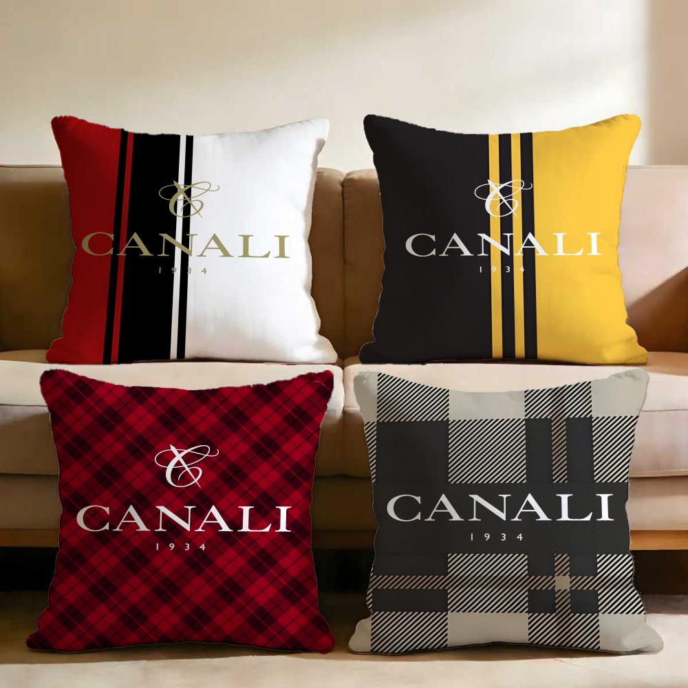 Cclassic C-Canali Cushion Cover Multi-Scene Pillow Cover for Home & Car - Reversible, Soft & Durable for Daily Use