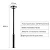 Custom UFO Shaped Solar Powered Waterproof Outdoor Lamp - Super Bright High Power Circular Design