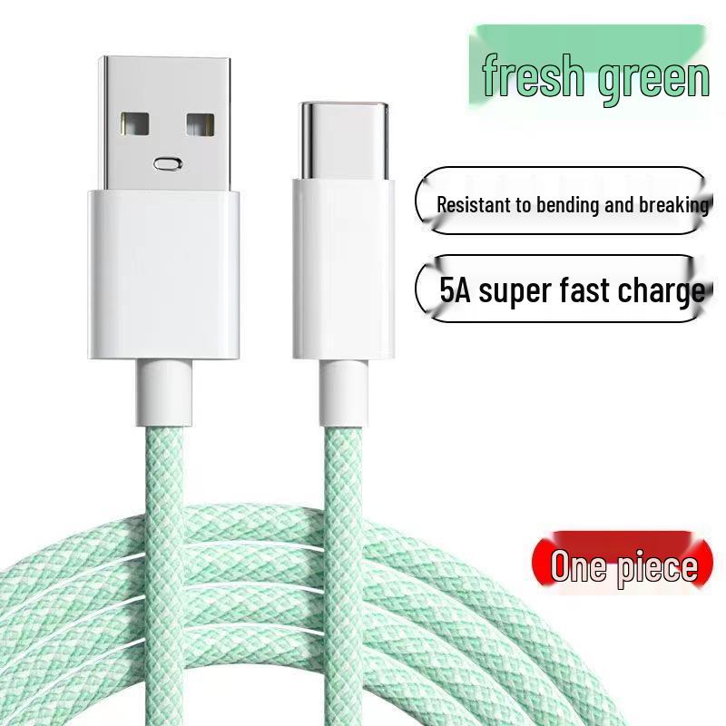 Macaron Color 6A PD20W Fast Charging Cable for Apple & Android Devices
