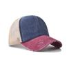 Breathable Baseball Cap Washed Cotton Snapback Hat Summer Mesh Sun Hat