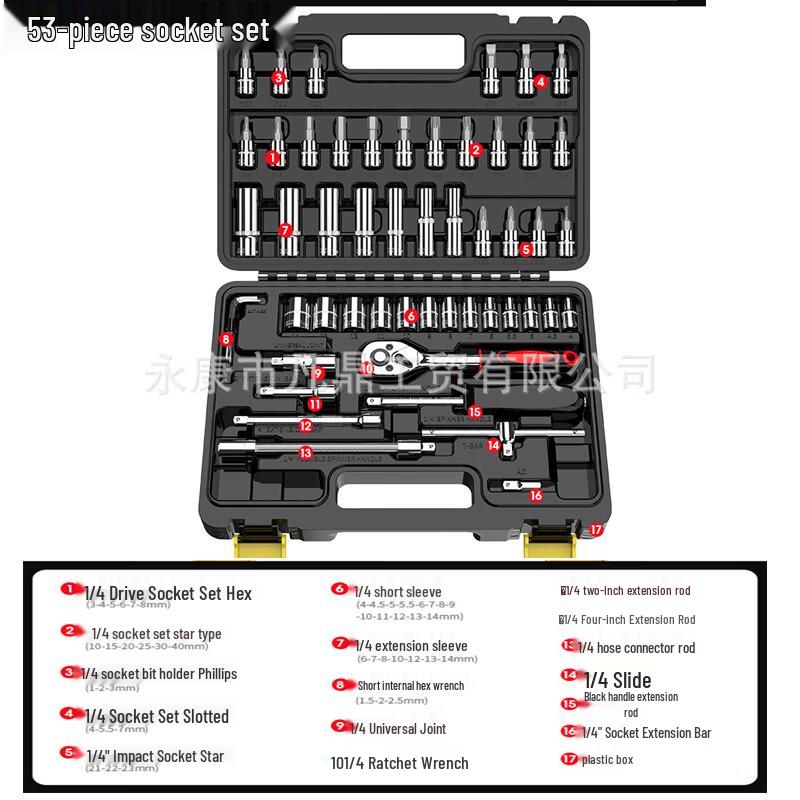 Automotive Repair Tool Set CN plug (adapter included)