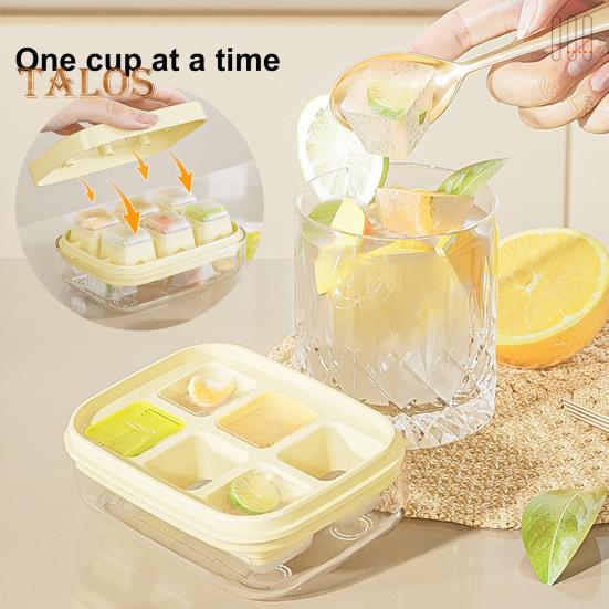 

Лоток для кубиков льда, мини-сделай сам, долговечная уникальная форма для льда с 6 сетками, кухонный инструмент